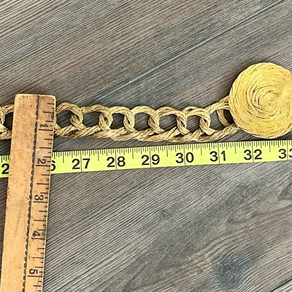 Gold Chain Belt with Circular Accent main image 5